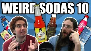 SPAGHETTI SODA??? | Weird Sodas 10