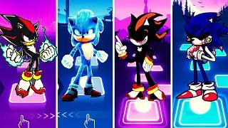 Shadow VS Sonic VS Shadow EXE VS Sonic EXE | Tiles Hop
