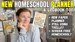 *NEW* HOMESCHOOL PLANNER, Log Book, and Resource Binder || 2024-2025 Homeschool Planning Resources