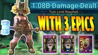 My 1 BILLION DAMAGE Hydra Team with Trunda (as a F2P Player)