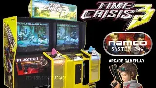 Time Crisis 3 real arcade captured long play Namco System 246 full gameplay 4K