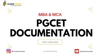 PGCET Documentation 2023| MBA- MCA | Should I join in Management ? | Will I get a good college?