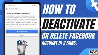 How to Deactivate Facebook Account | How To Permanently Delete Facebook Account | Block Facebook Ac