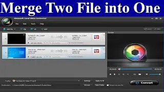 How to merge two file into one very easy 2022