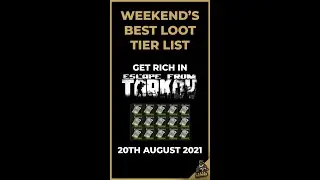 What is the Best Loot Items in Tarkov 20th August 2021 | Escape From Tarkov EFT