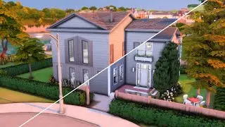 📚 Foxbury Housing Reno || Sims 4 Speedbuild || No CC