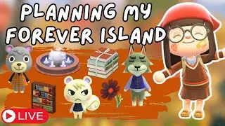 🔴 Forever Island Planning! | Animal Crossing New Horizons