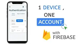 Prevent Users From Making Multiple Accounts In One Device In Firebase Using Sketchware