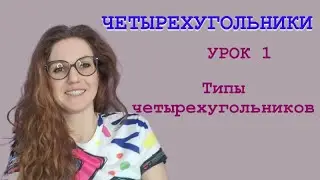 Виды четырехугольников. Четырехугольники