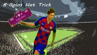 B.Goios Hat Trick Against Gremio in PES 2020 Mobile gameplay