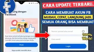 CARA MEMBUAT AKUN FACEBOOK - TERBARU 2024