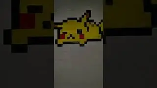 How to Draw Cute Pikachu | Handmade Pixel Art