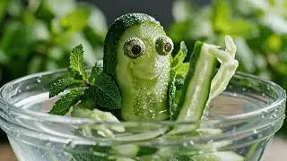 Cute Food Self Eating | Oddly Satisfying AI ASMR