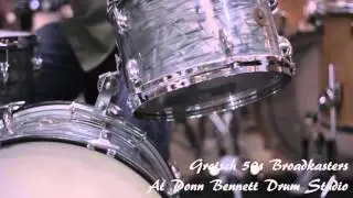 Vintage 50s Gretsch Broadkaster | Donn Bennett Drum Studio