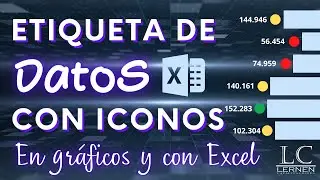 Inserta ÍCONOS en las ETIQUETAS DE DATOS de tus GRÁFICOS en Excel