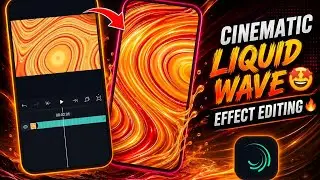 How to Create Liquid Wave Effect in Alight Motion | Smooth Trippy Animation Tutorial