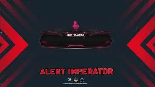 Coolest Futuristic Animated Alert For Twitch Streamer