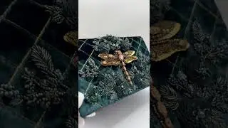 Сумочка с ручной вышивкой VER.A Создадим эксклюзивно на заказ. #shortsvideo #сумочкасвышивкой #стиль