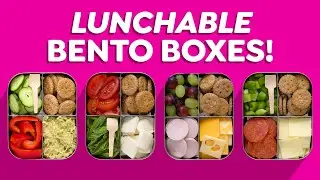 Healthy Lunchables Bento Box Ideas – Cracker Stackers!