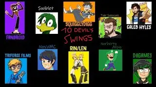 The 10 Devil's Swings - A Bendy and the Ink Machine Song Mashup