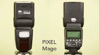 PIXEL Mago speedlite unboxing video
