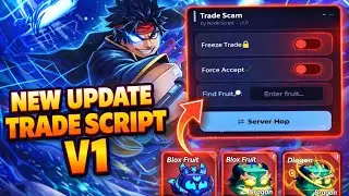 [NEW UPDATE🔥] Blox Fruits Trade ScamScript - Noob Script Hub V1 |TRADESCAM |FREEZE TRADE |KEYLESS