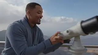 Will Smith reacts to slapping Chris Rock