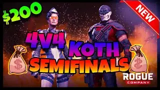 *Semifinals* $200 Rogue Company KOTH Tournament Gameplay (Using the Knight with Dahlia)