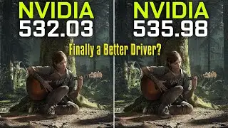 Nvidia Drivers (532.03 vs 535.98) Test in 5 Games RTX 3060Ti - Comparison Test