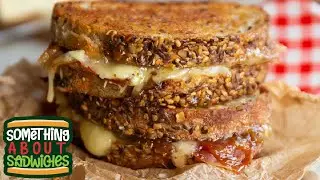 Blue Cheese, Fig & Prosciutto Grilled Cheese