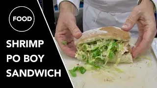 How to Make Shrimp Po Boy Sandwich with Remoulade Sauce