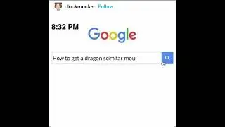 How to get a dragon scimitar mouse cursor