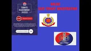 Online Tenant registration | ऑनलाइन केरायदार का रजिस्ट्रेशन करवाए | Delhi Police
