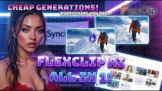 Flex Clip - How i generated ai content at such a low cost - Free Trial - All In 1 Ai Editor