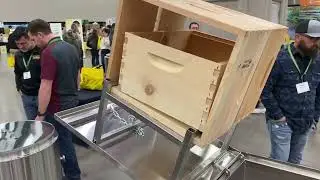Макаем улья в парафин, бочка для парафина