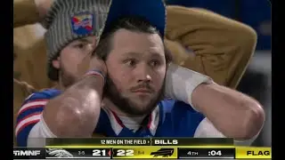 WILD ENDING OF BILLS V.S. BRONCOS GAME😳