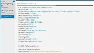 Samsung J6 J600FN Read Codes Online
