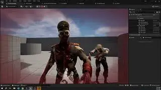 How to display blood on screen when taking damage in Unreal Engine