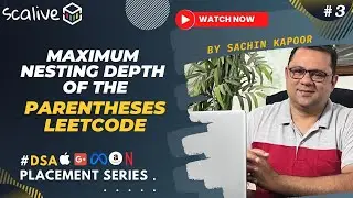 Maximum Nesting Depth of the Parentheses
