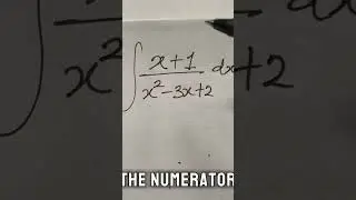 Integration by Partial Fractions