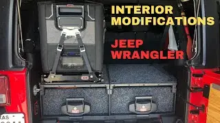 Top 5 Jeep Wrangler Interior Modifications  #jeep