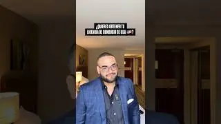 ¿Todavía no tienes tu licencia de conducir de USA 🇺🇸? Escríbeme a mi WhatsApp (732) 407-2066