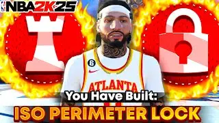 NEVER BEFORE SEEN 6'7 ISO PERIMETER LOCKDOWN BUILD is GAME BREAKING on NBA 2k25