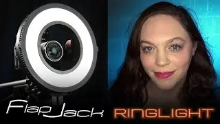 FlapJack LED Ring Light - Beautiful Diffused Portrait and Macro Light