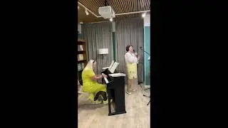 #БерезовыйСок - Тамара Гришина, piano - Елена Леменкова. Таганский район, Москва. 22.05.23г