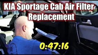 EASY Kia Sportage Cabin Air Filter Replacement - DON'T PAY THE DEALERSHIP!