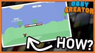 they made a simulator inside obby creator...