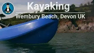 Kayaking Wembury Beach Devon in a GoSea Kayak