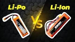 How to Choose Right Battery for Your Drones and RC | Li-Ion vs Li-Po batteries | Robu.in