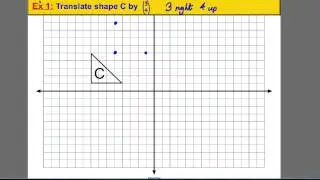 Transformations - translating a shape (1)